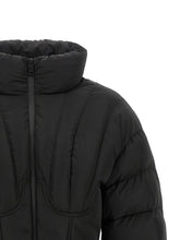 Elisabetta Franchi Bustier Quilted Down Jacket Black  