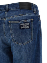 Elisabetta Franchi Palazzo Jeans Blue