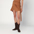 Isabel Marant Berenice Wrap Midi Skirt Brown