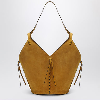 Isabel Marant Tampa Suede Shoulder Bag Yellow