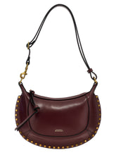 Isabel Marant Oskan Moon Shoulder Bag Bordeaux