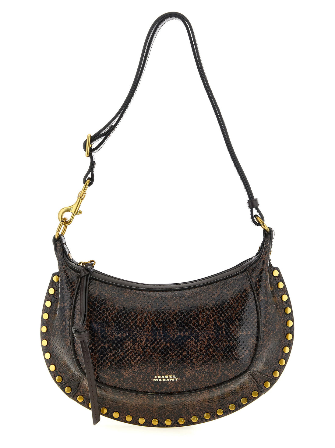Isabel Marant Oskan Moon Shoulder Bag Brown