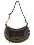 Isabel Marant Oskan Moon Shoulder Bag Brown