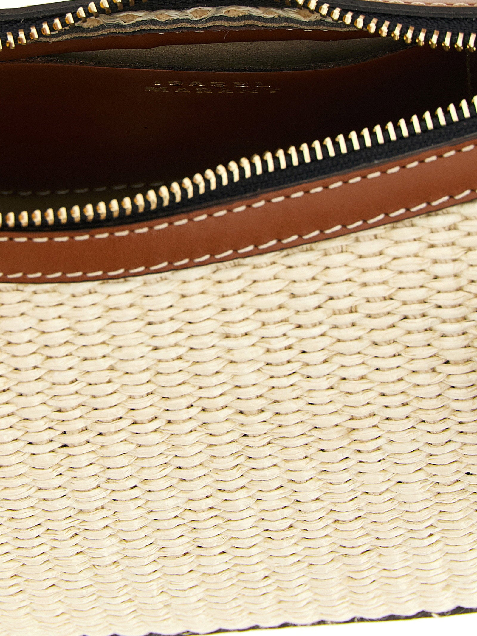 Isabel Marant Oskan Moon Shoulder Bag Brown