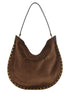 Isabel Marant Oskan Hobo Soft Shoulder Bag Brown