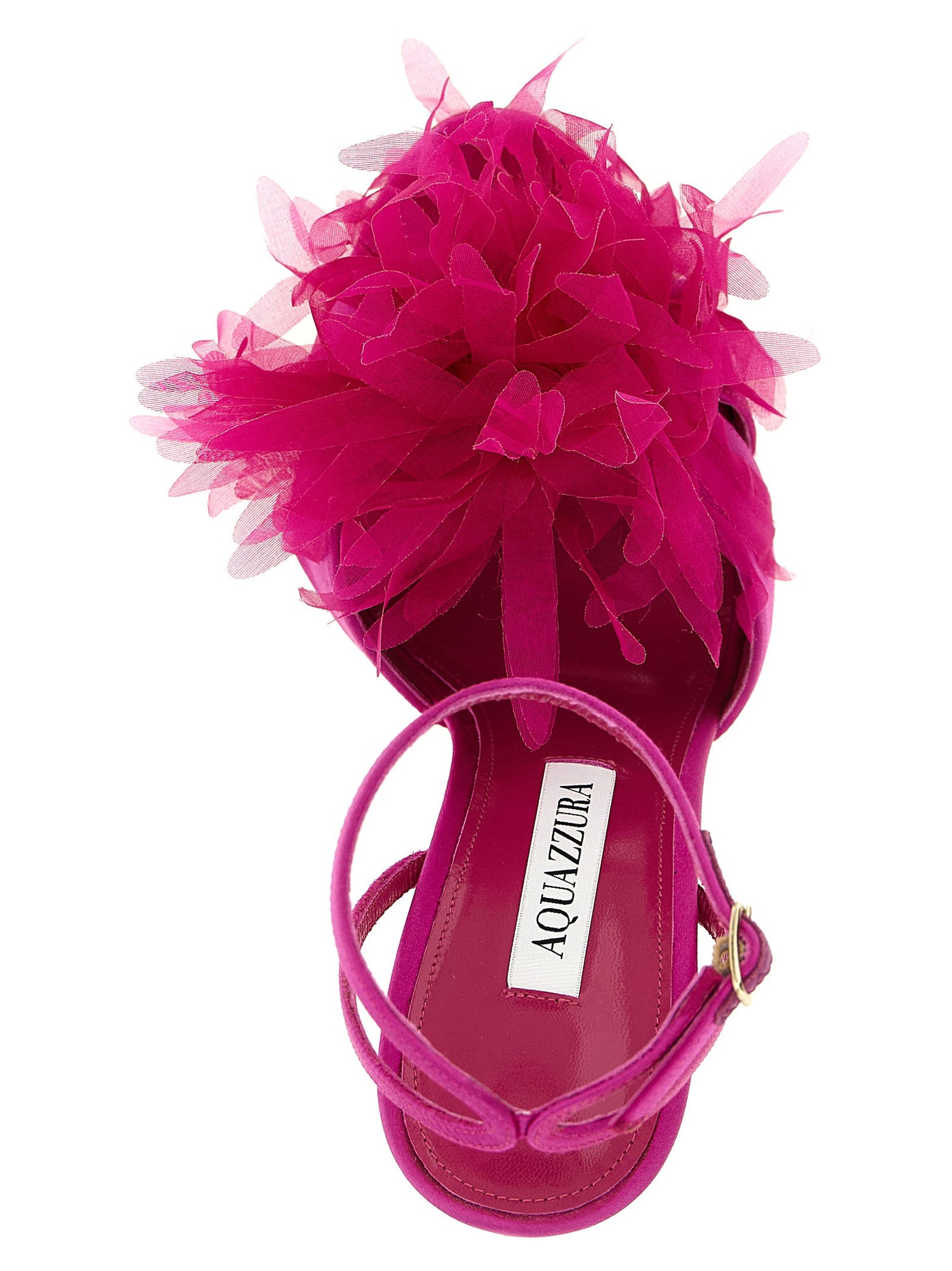 Aquazzura Poème Sandals Fuchsia