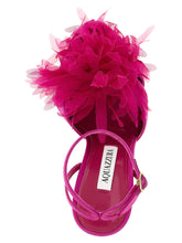 Aquazzura Poème Sandals Fuchsia