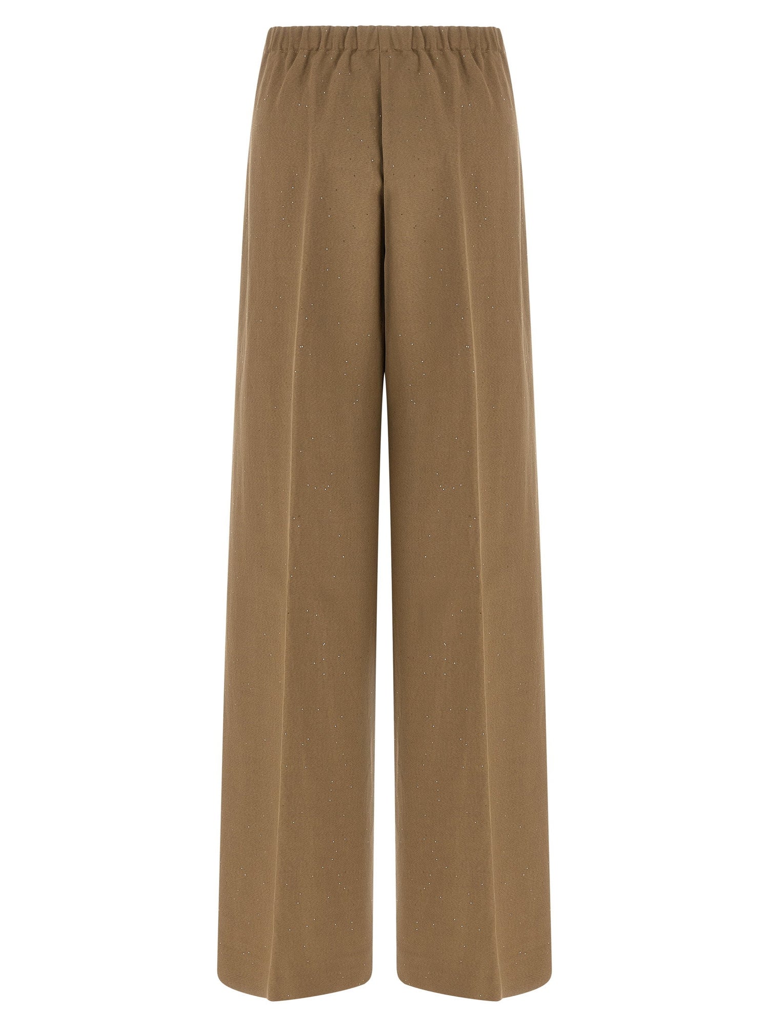 Herno Micro Sequin Pants Brown