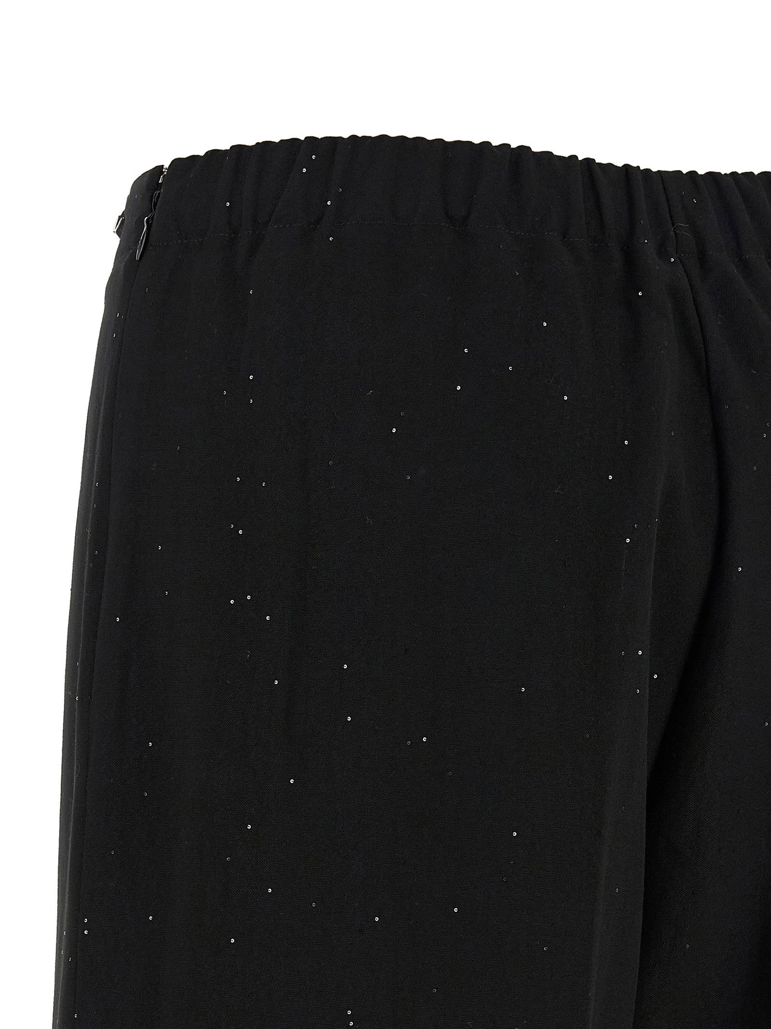 Herno Micro Sequin Pants Black