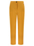 Herno Linen Trousers Orange