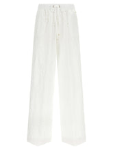 Herno Broderie Anglaise Pants White