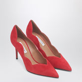 Aquazzura Pointed Suede Stiletto Pumps Red red