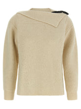 Isabel Marant Thais Sweater With Alamari White