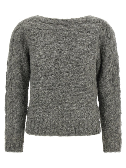 Isabel Marant Ponara Sweater Gray