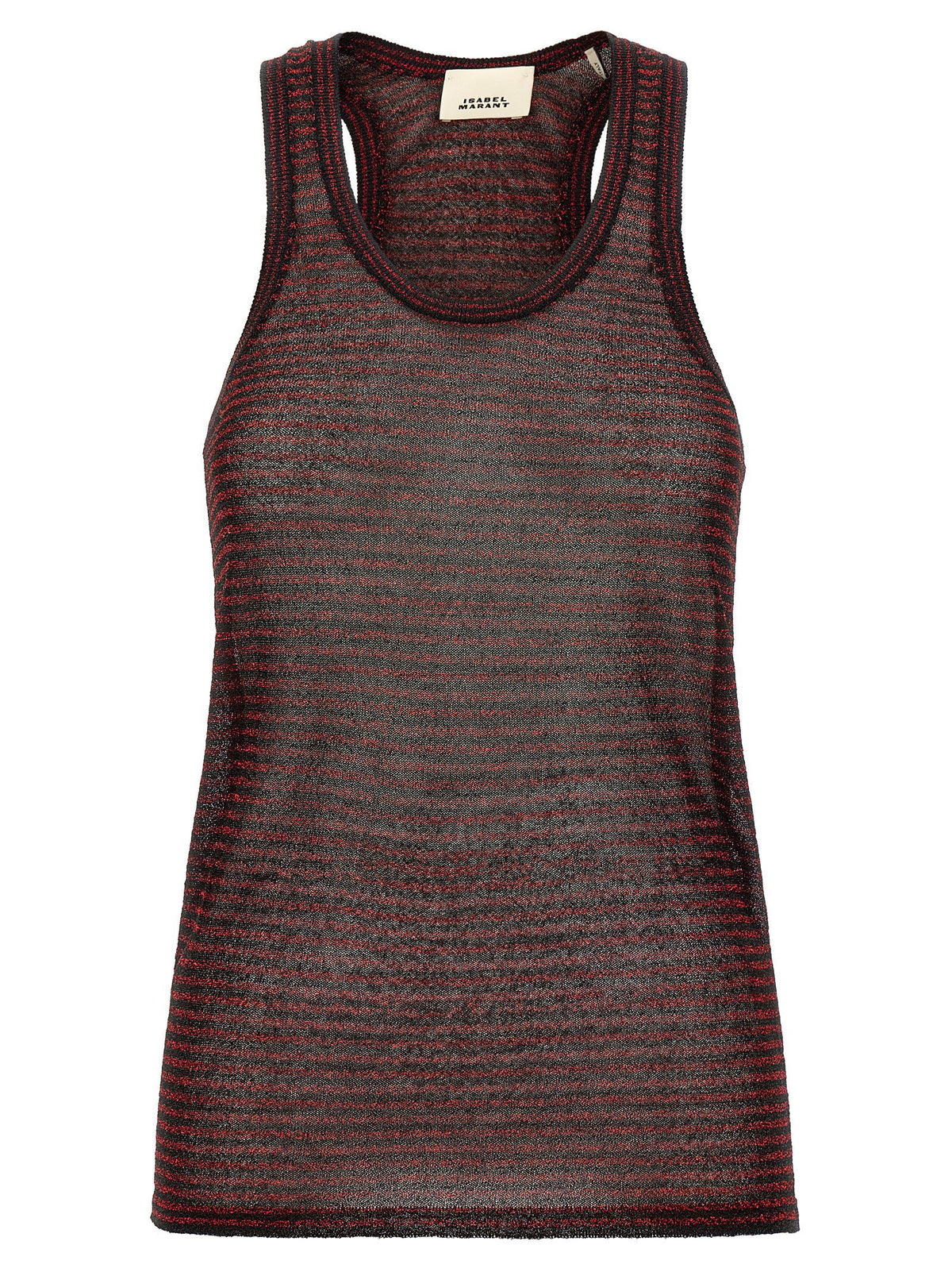 Isabel Marant Cevara Top Bordeaux