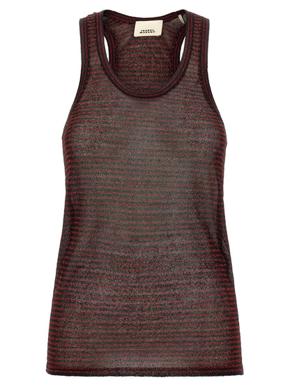 Isabel Marant Cevara Top Bordeaux