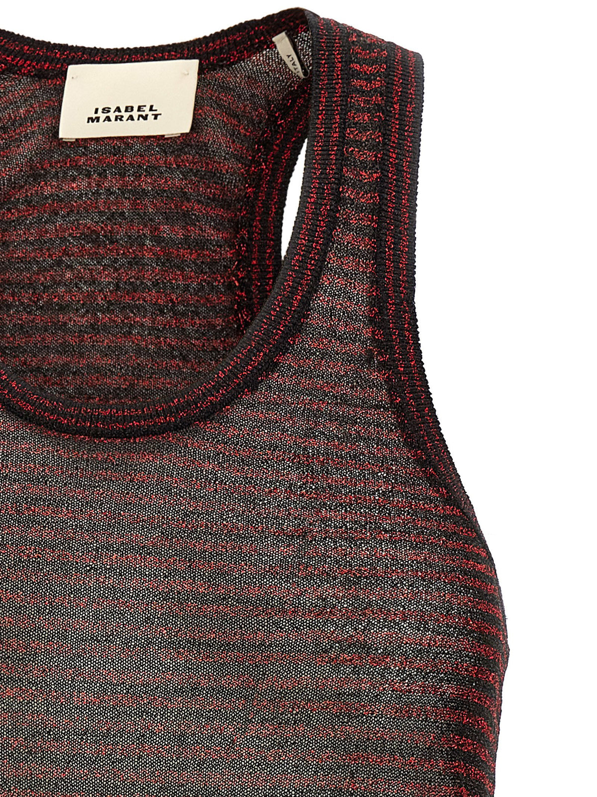 Isabel Marant Cevara Top Bordeaux