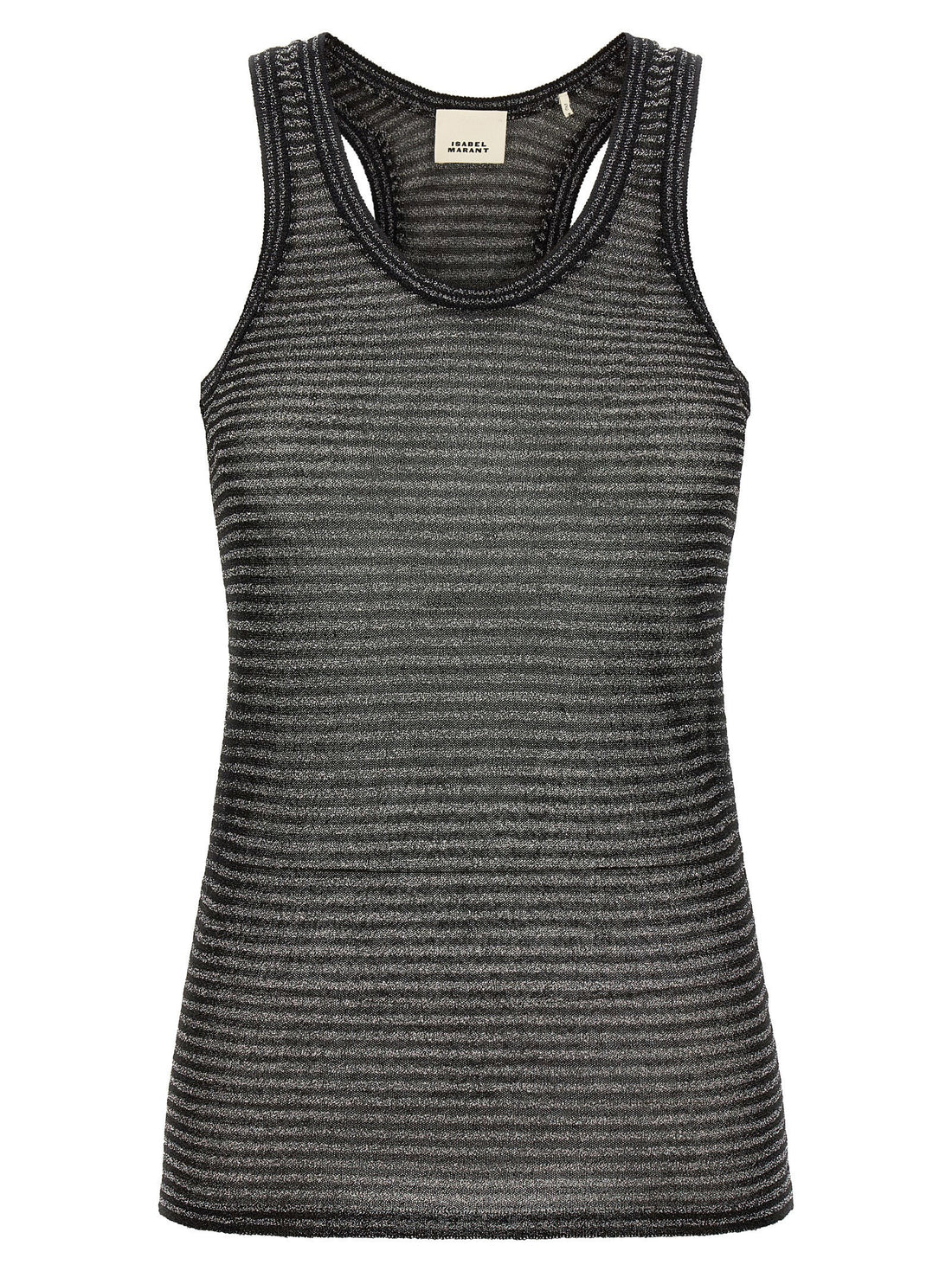 Isabel Marant Cevara Tank Top Silver