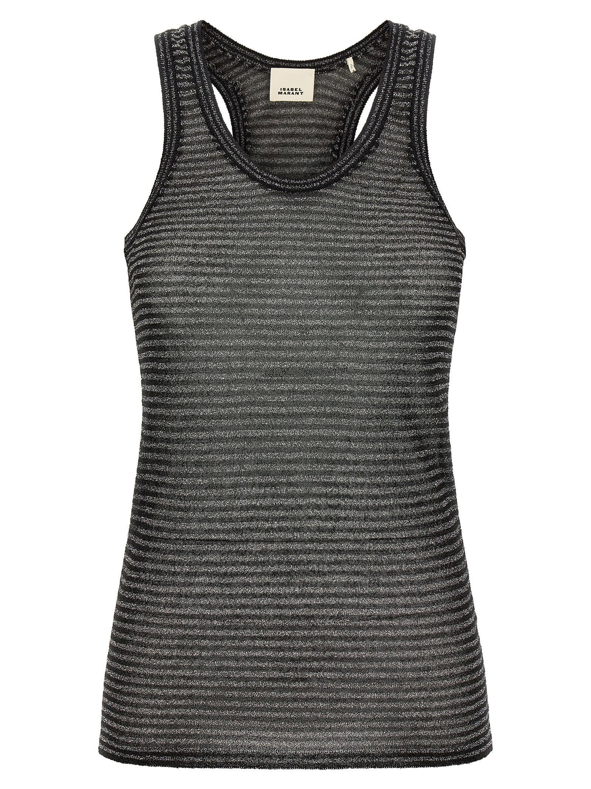 Isabel Marant Cevara Tank Top Silver