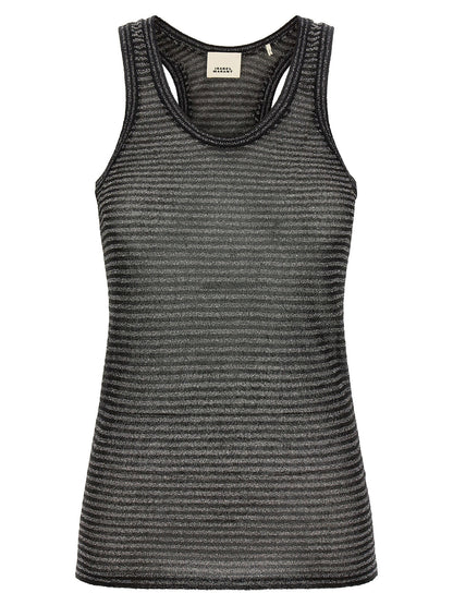 Isabel Marant Cevara Tank Top Silver