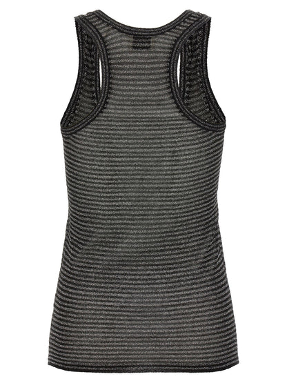 Isabel Marant Cevara Tank Top Silver