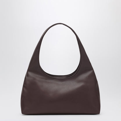 A.P.C. Brown Baby Ninon Faux Leather Hobo Shoulder Bag brown