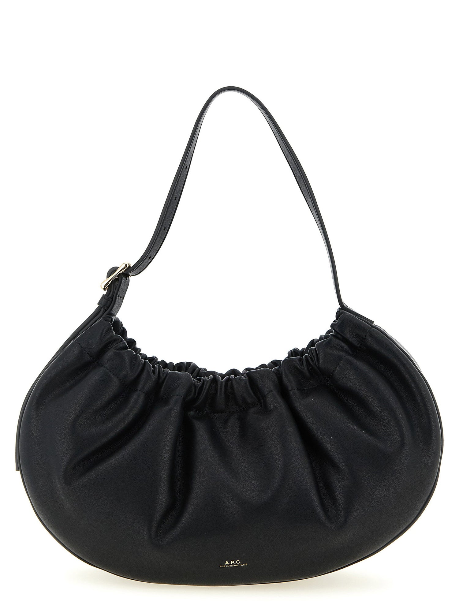 A.p.c. Ninon Hoop Shoulder Bag Black