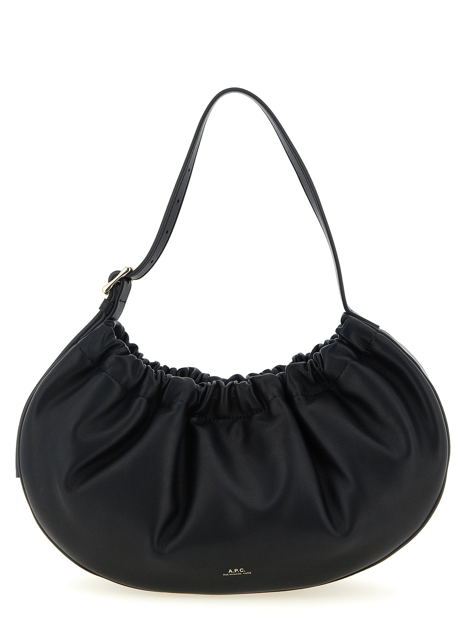 A.p.c. Ninon Hoop Shoulder Bag Black