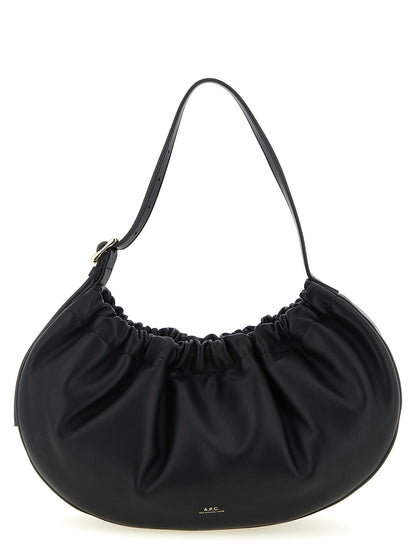 A.p.c. Ninon Hoop Shoulder Bag Black
