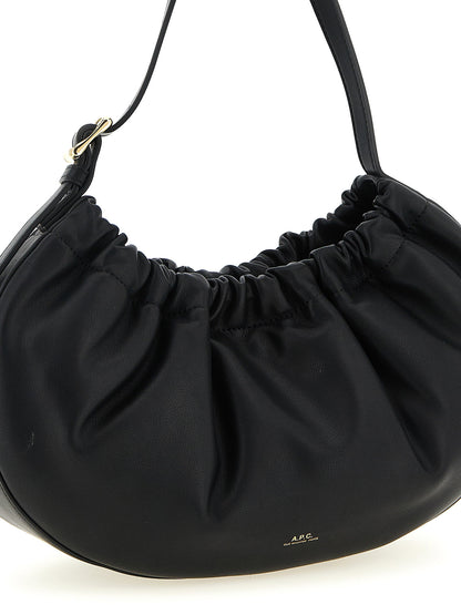 A.p.c. Ninon Hoop Shoulder Bag Black