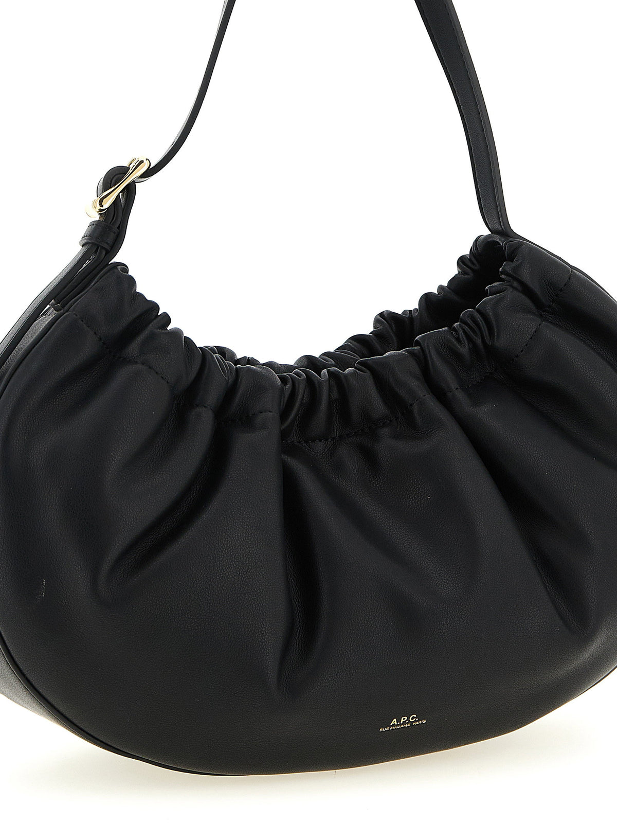 A.p.c. Ninon Hoop Shoulder Bag Black