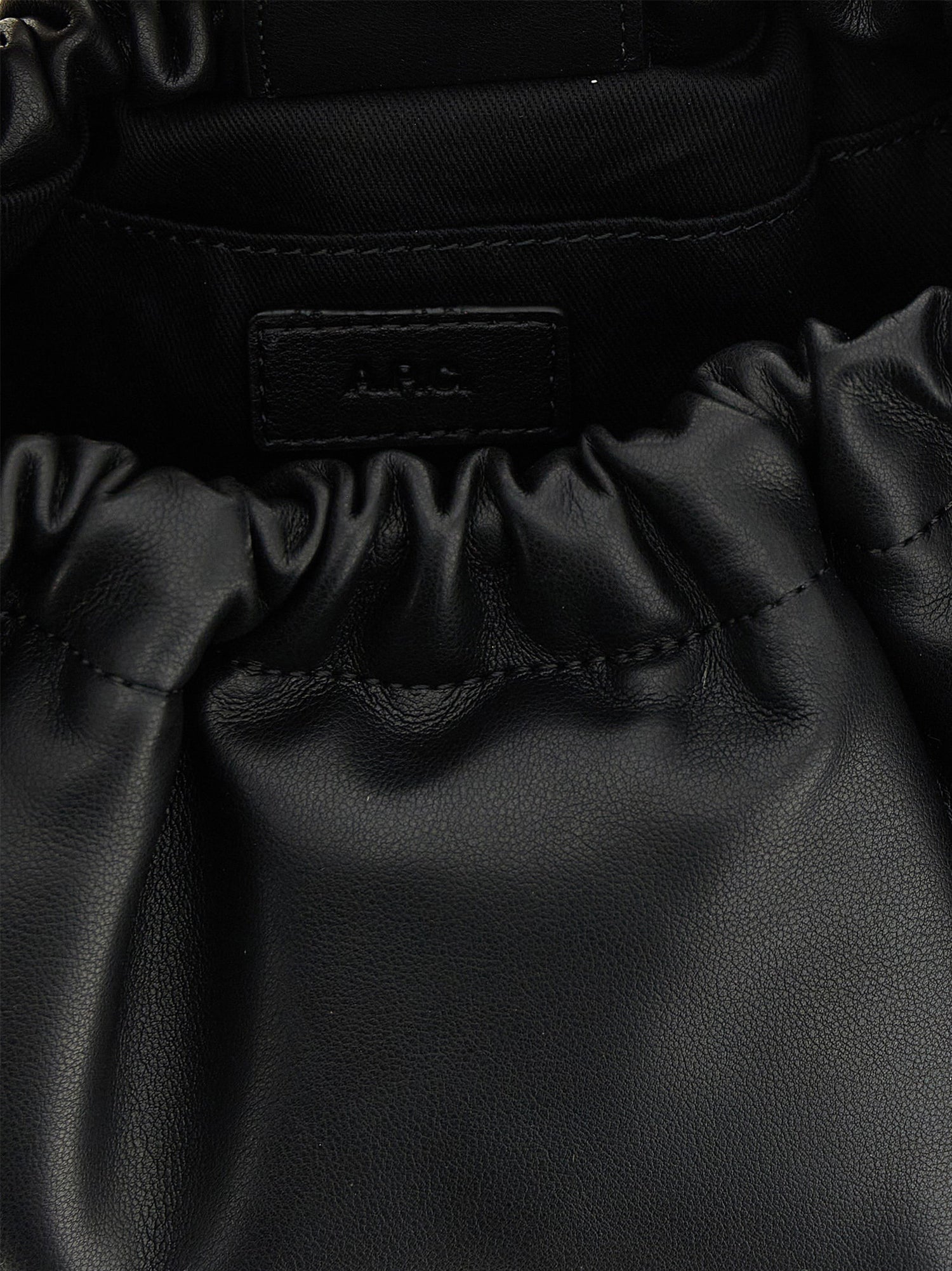 A.p.c. Ninon Hoop Shoulder Bag Black