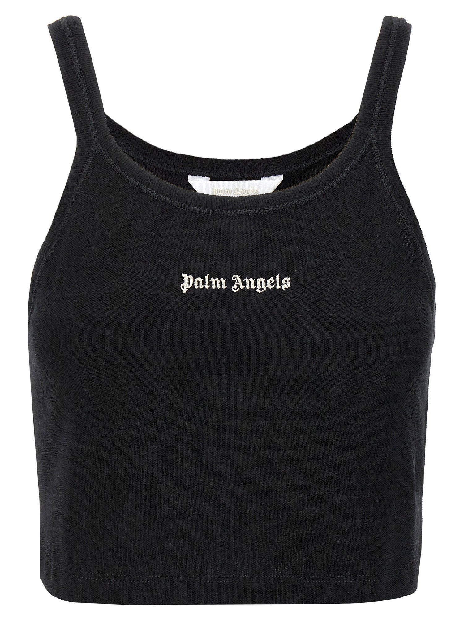 Palm Angels Classic Logo Tank Top White/black