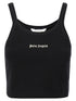 Palm Angels Classic Logo Tank Top White/black