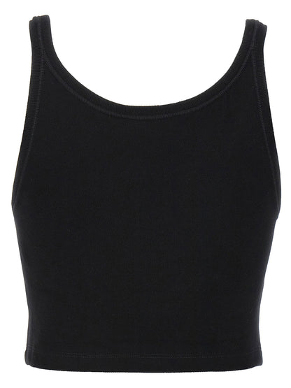 Palm Angels Classic Logo Tank Top White/black