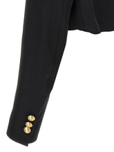 Palm Angels Cropped Blazer Black