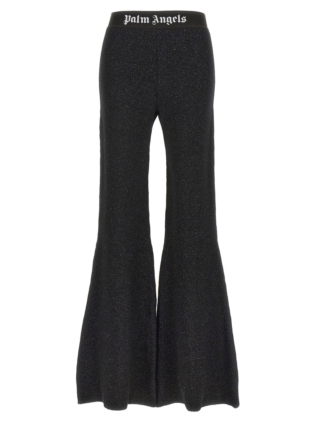 Palm Angels Logo Tape Pants Black