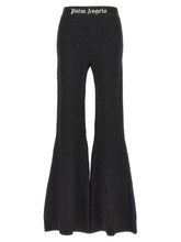 Palm Angels Logo Tape Pants Black