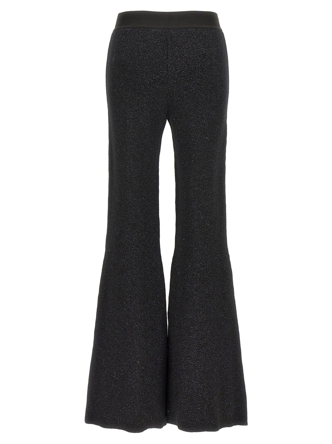 Palm Angels Logo Tape Pants Black