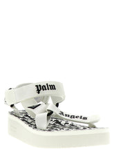 Palm Angels X Suicoke Depa Sandals White/black