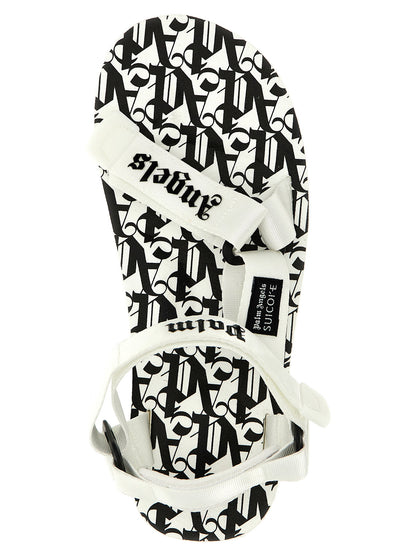Palm Angels X Suicoke Depa Sandals White/black