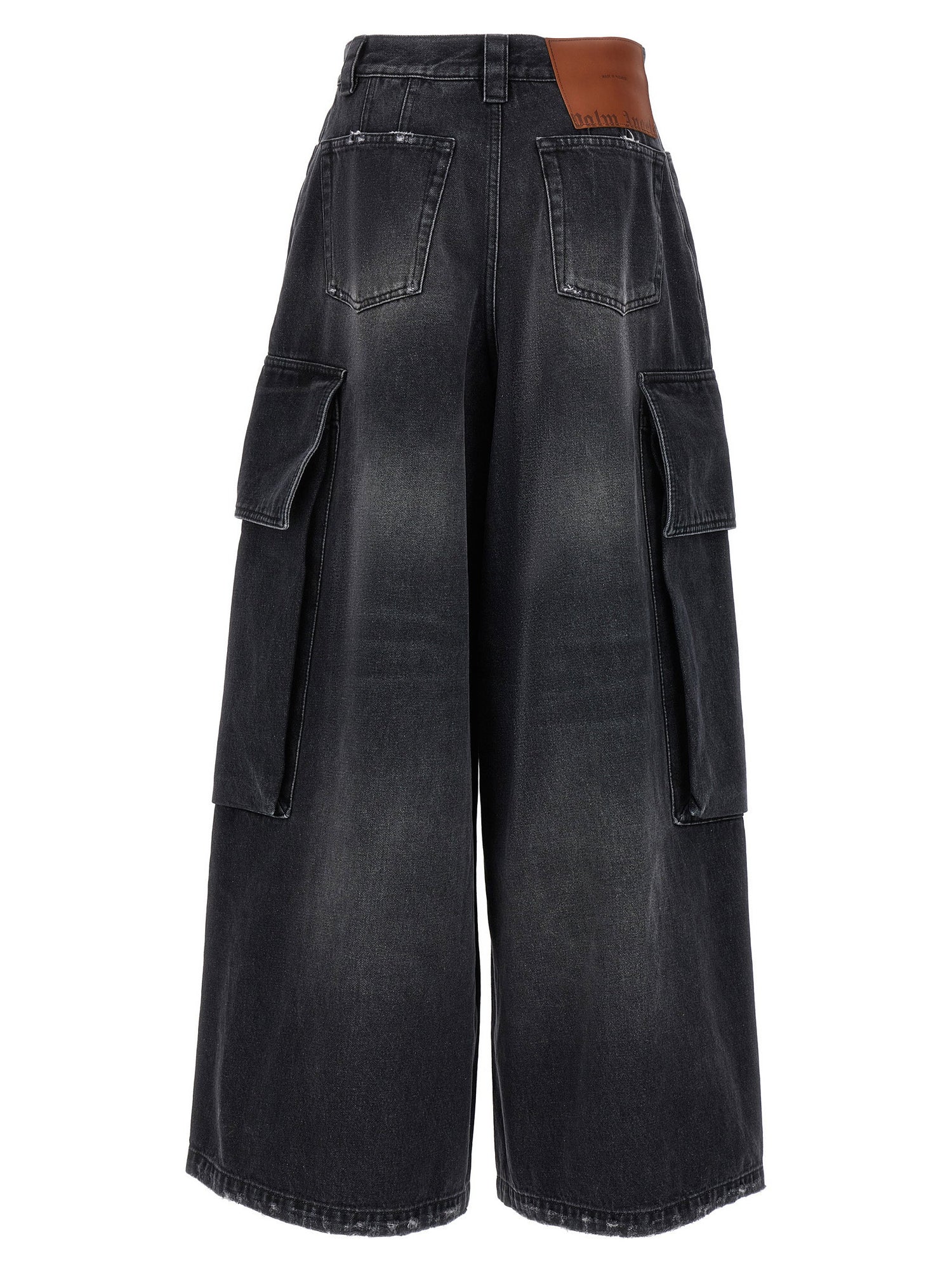 Palm Angels Parachute Jeans Gray