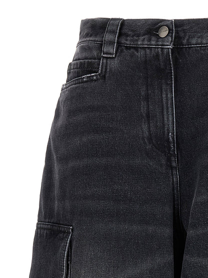 Palm Angels Parachute Jeans Gray