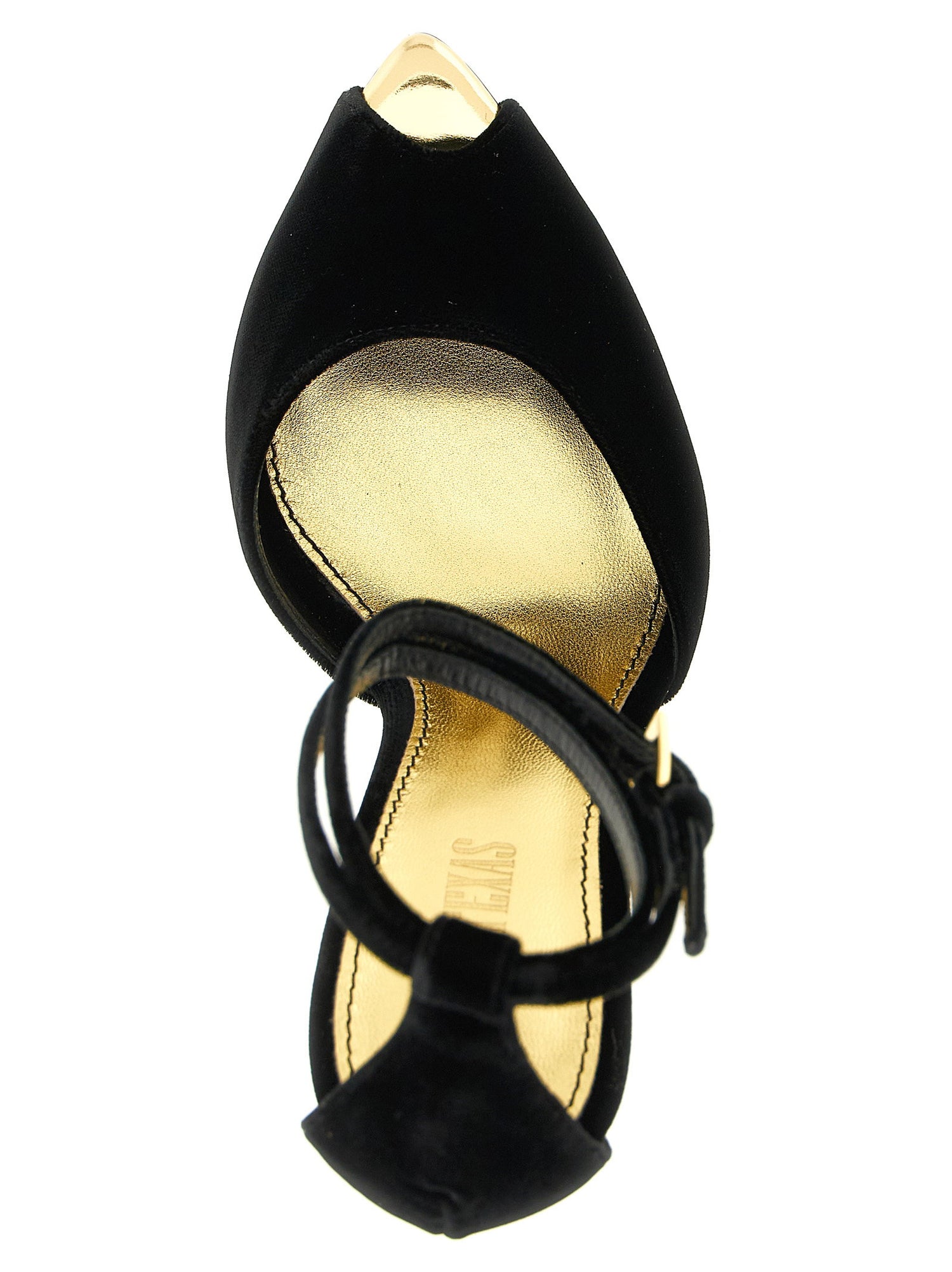 Paris Texas Jessica Sandals Black