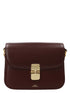 A.p.c. Grace Small Crossbody Bag Bordeaux