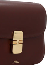 A.p.c. Grace Small Crossbody Bag Bordeaux