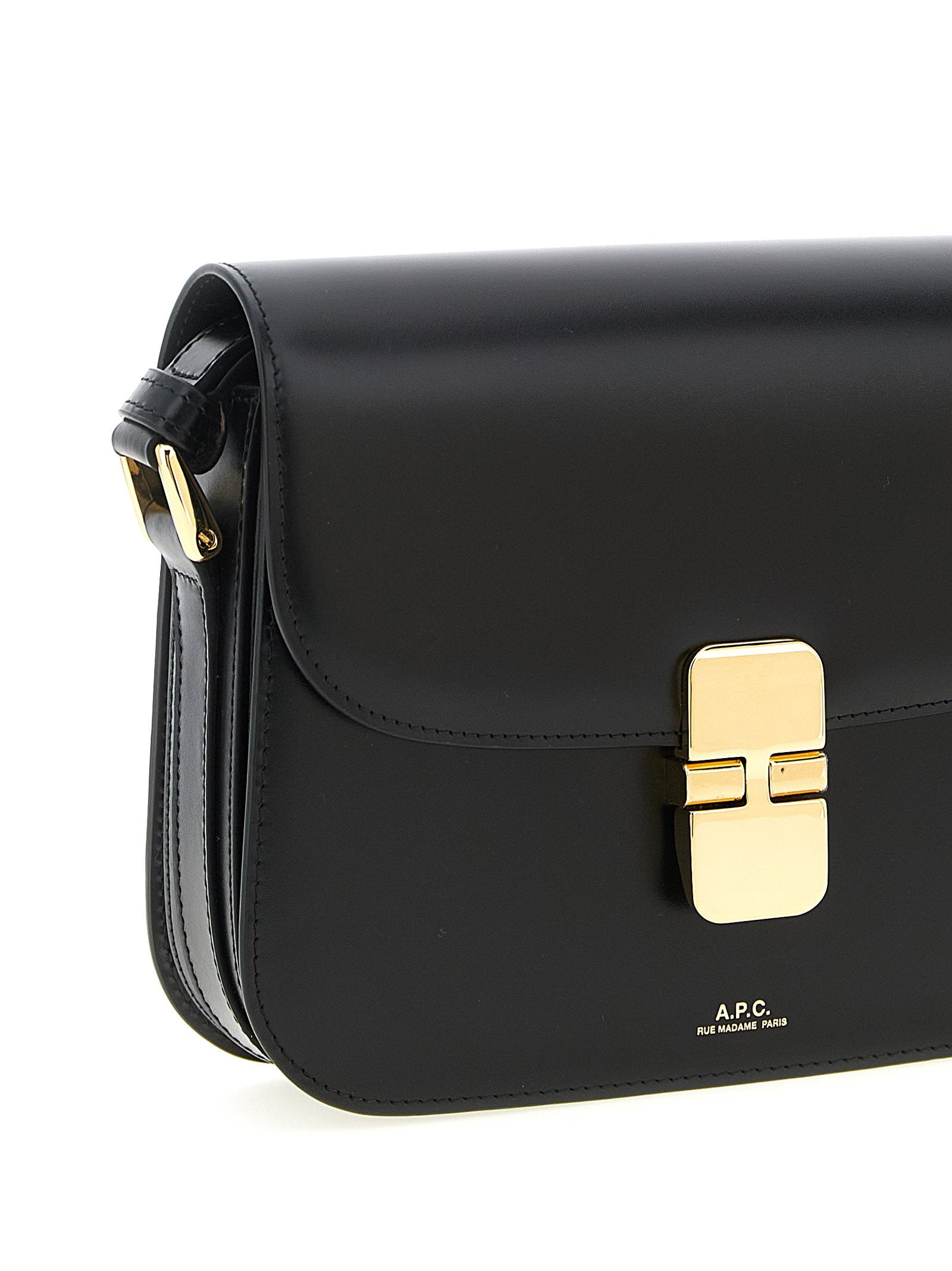 A.p.c. Grace Small Crossbody Bag Black