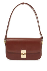 A.P.C. grace baguette bag Brown