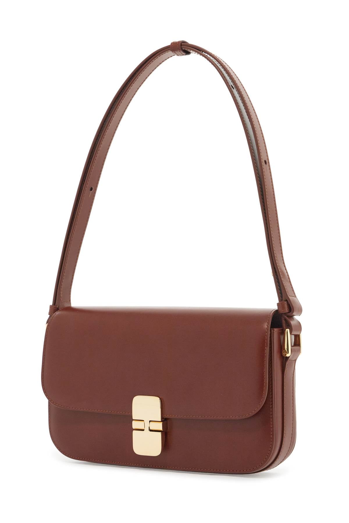 A.P.C. grace baguette bag Brown