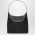 A.P.C. Large hammered leather shoulder bag in beige